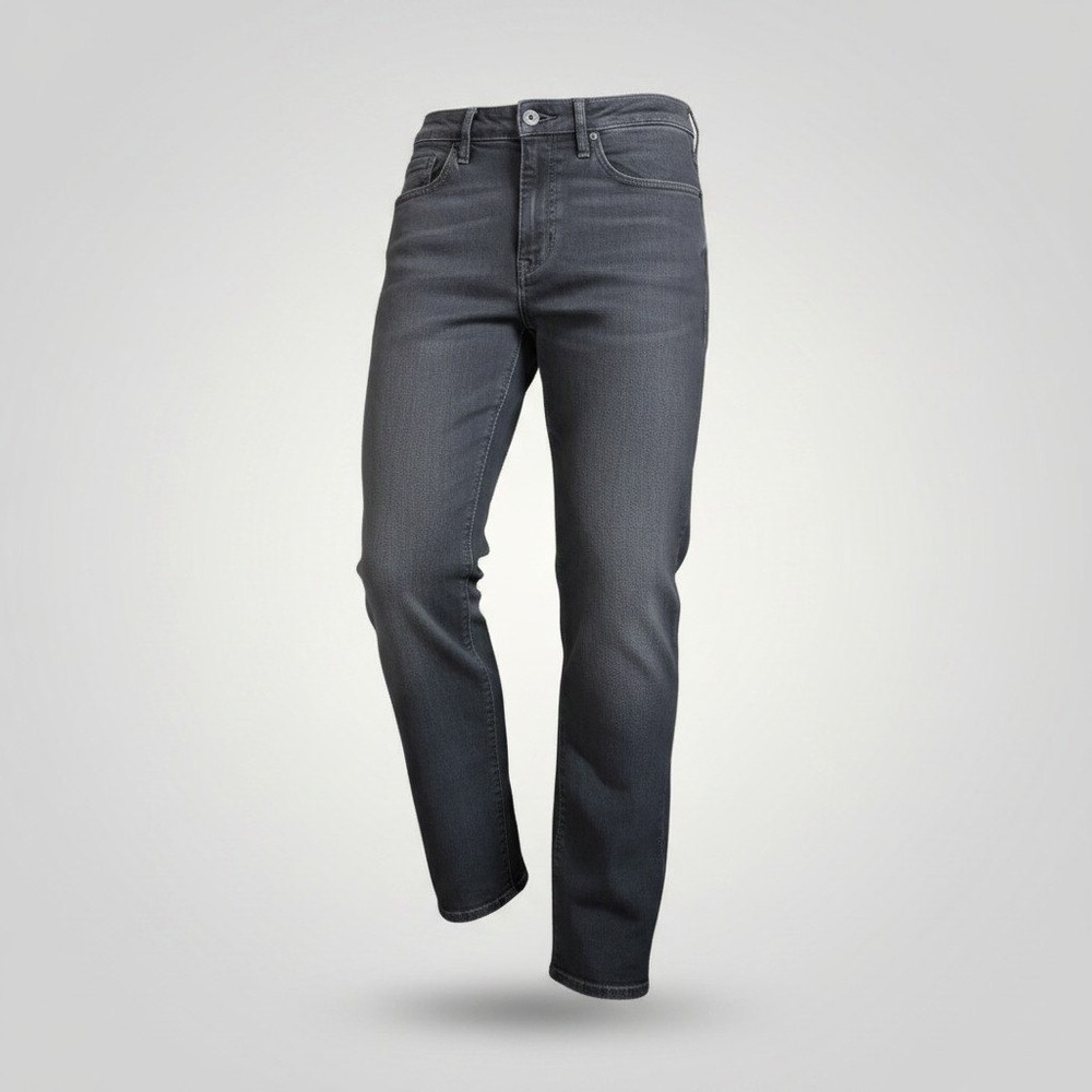 Mavi Steve Athletic Fit Jeans Men 33x32 Grey Stretch Denim Comfort Minimalist